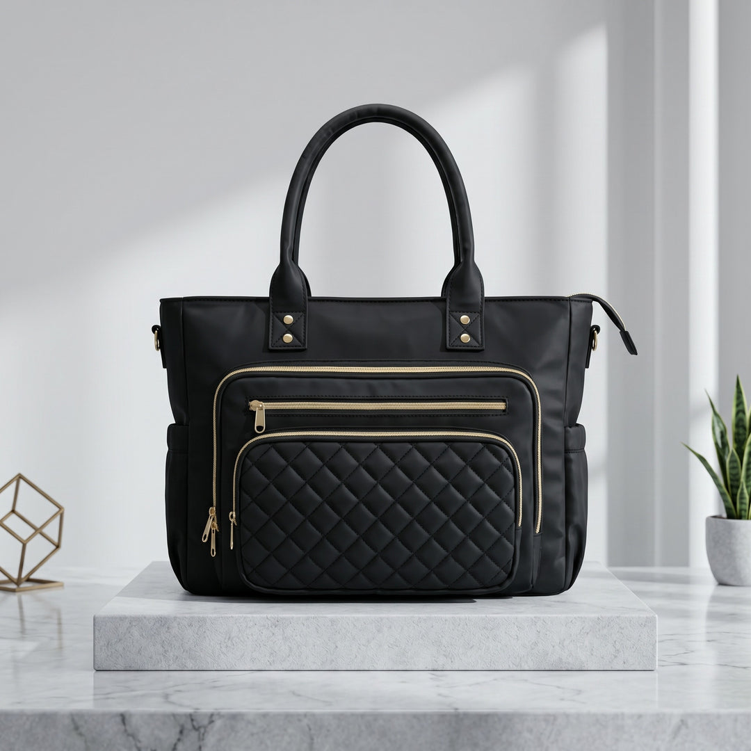 Handbag with Elegant Quilted Look Stornfield