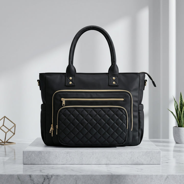 Handbag with Elegant Quilted Look Stornfield