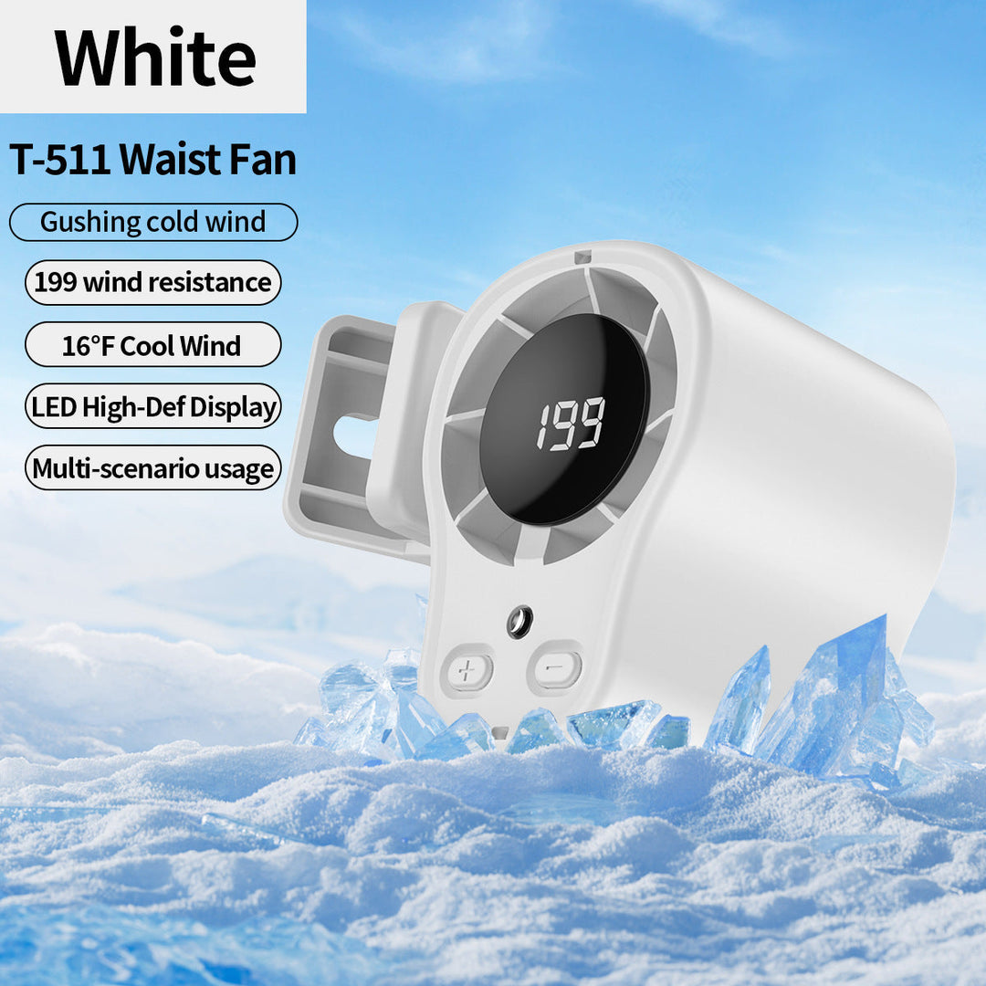 Unisex Waist-Mounted Cooling Fan Stornfield