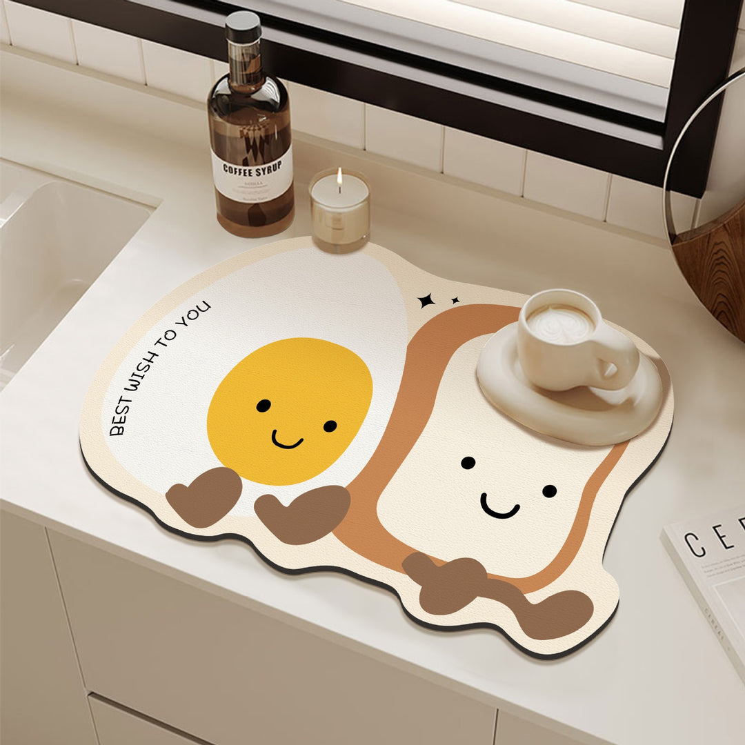 Cute Cartoon Sandwich Mat