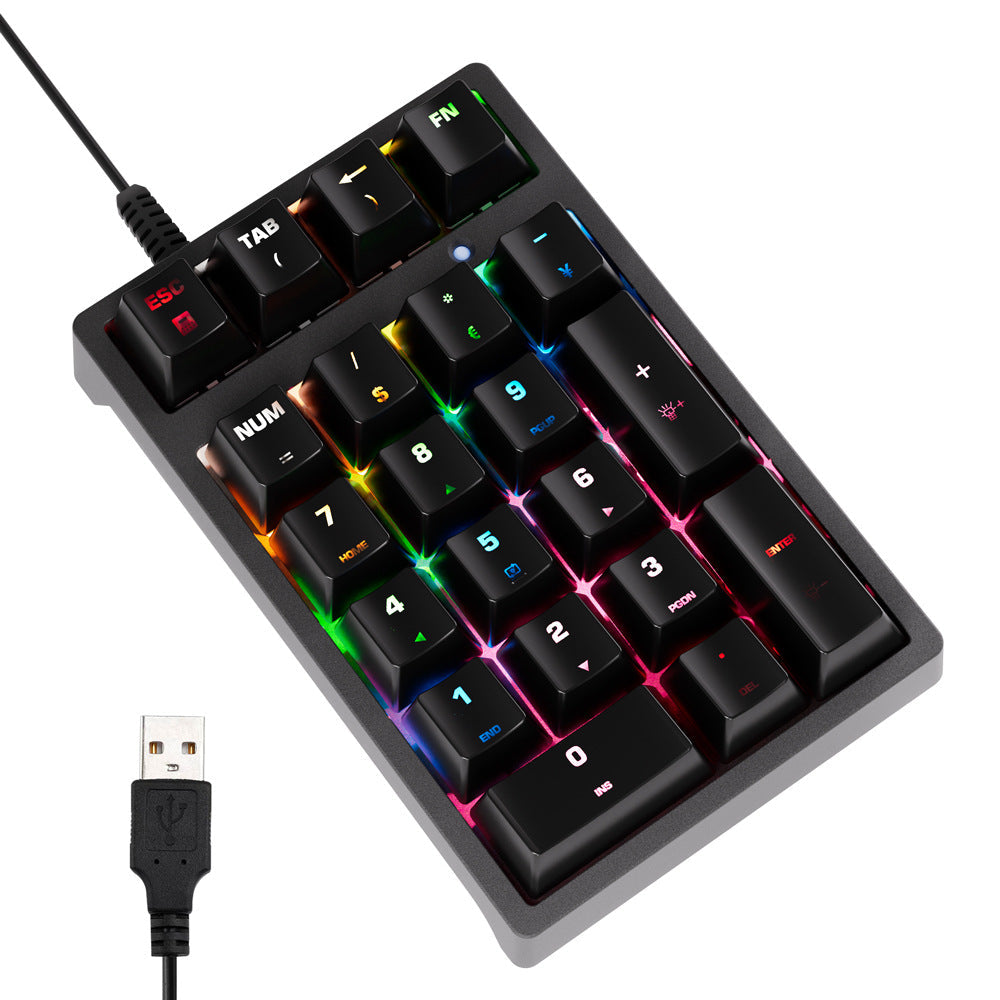 Compact RGB Mechanical Keypad Stornfield