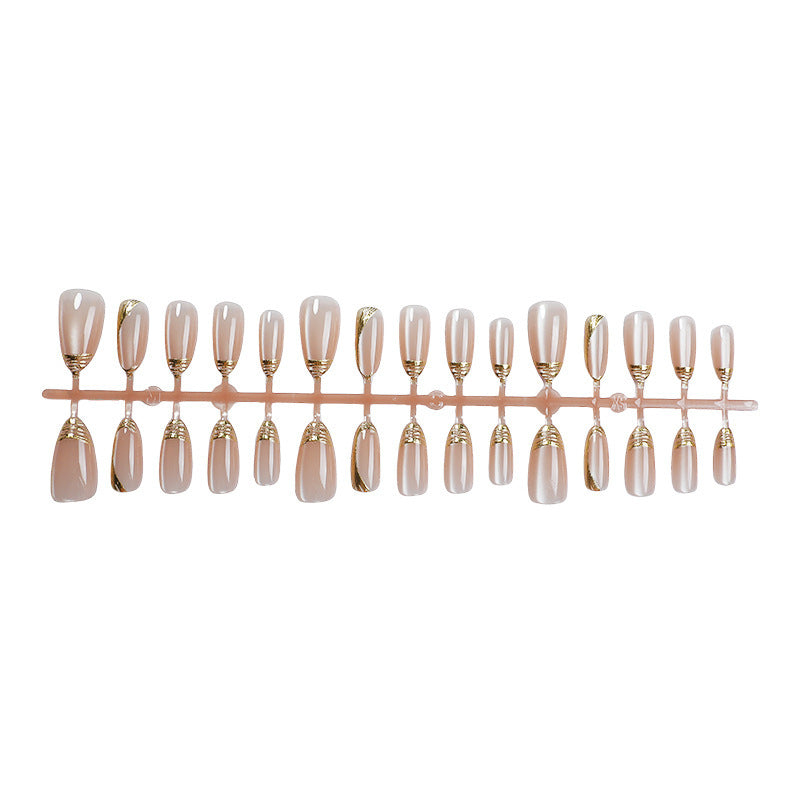 Stylish Decorative Press-On Nail Set Stornfield