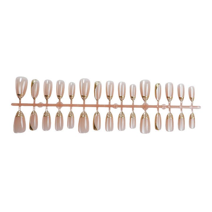 Stylish Decorative Press-On Nail Set Stornfield