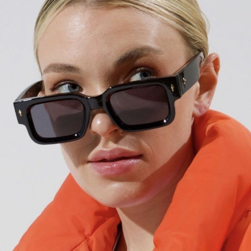 Women's fashionable square sunglasses in striking tortoiseshell design Stornfield