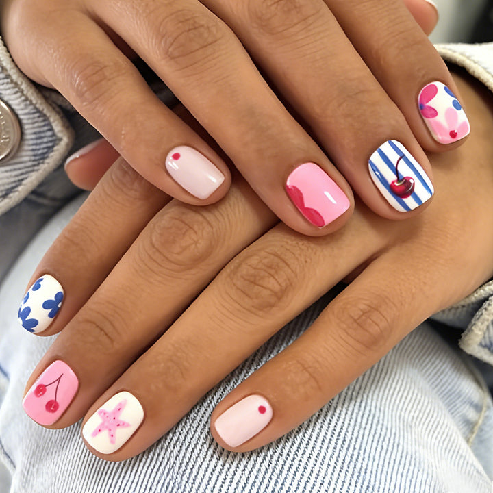Creative Cherry Blossom Nail Art Stornfield