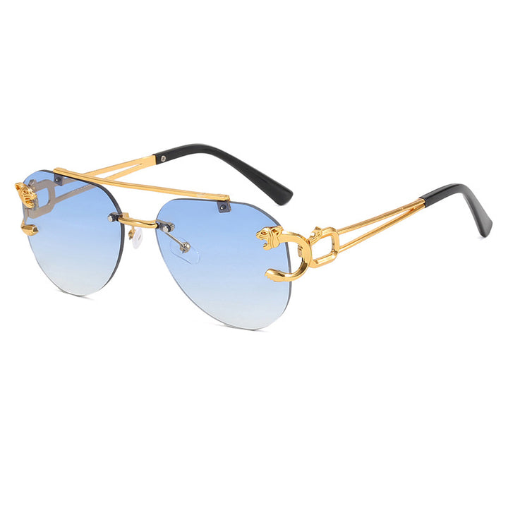 Women's unusual round sunglasses with decorative details Stornfield