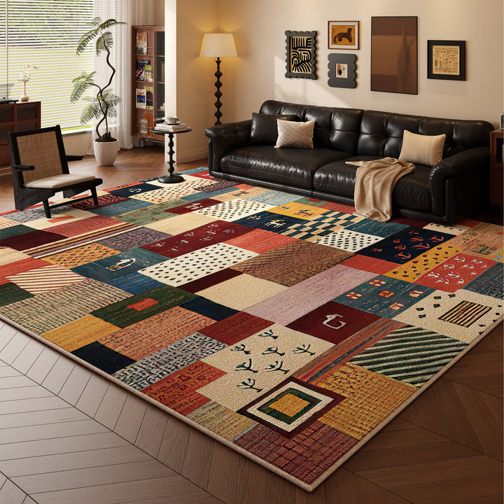 Multi-Pattern Decorative Area Rug Stornfield