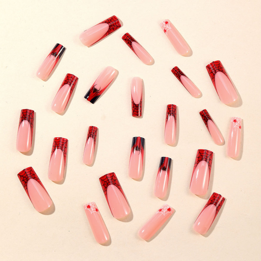 Spider-Man Inspired 3D Nail Art Extensions Stornfield