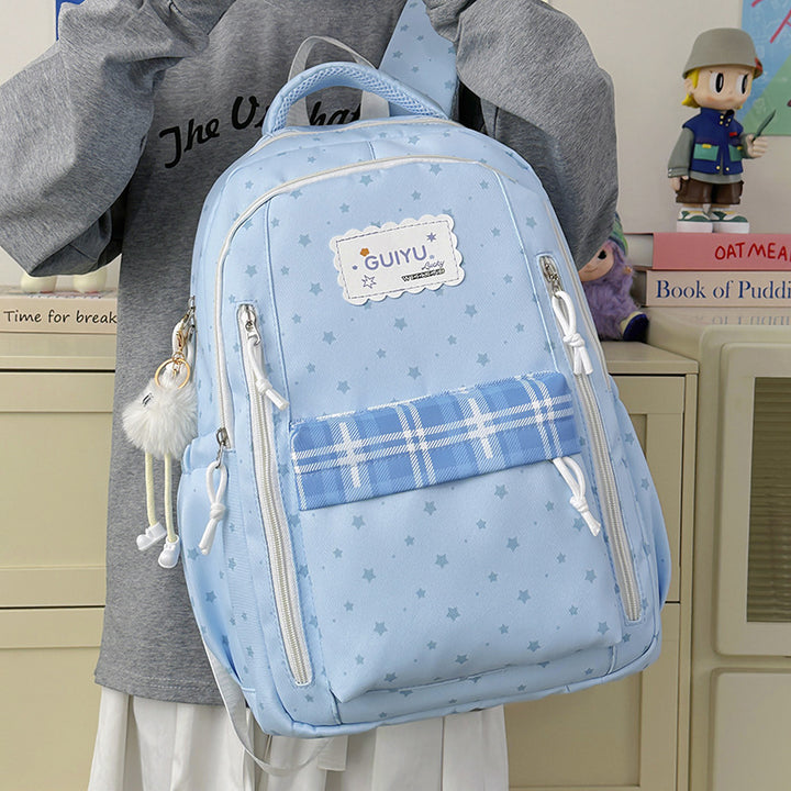 Stylish Star-Print Backpack Stornfield 1791205961