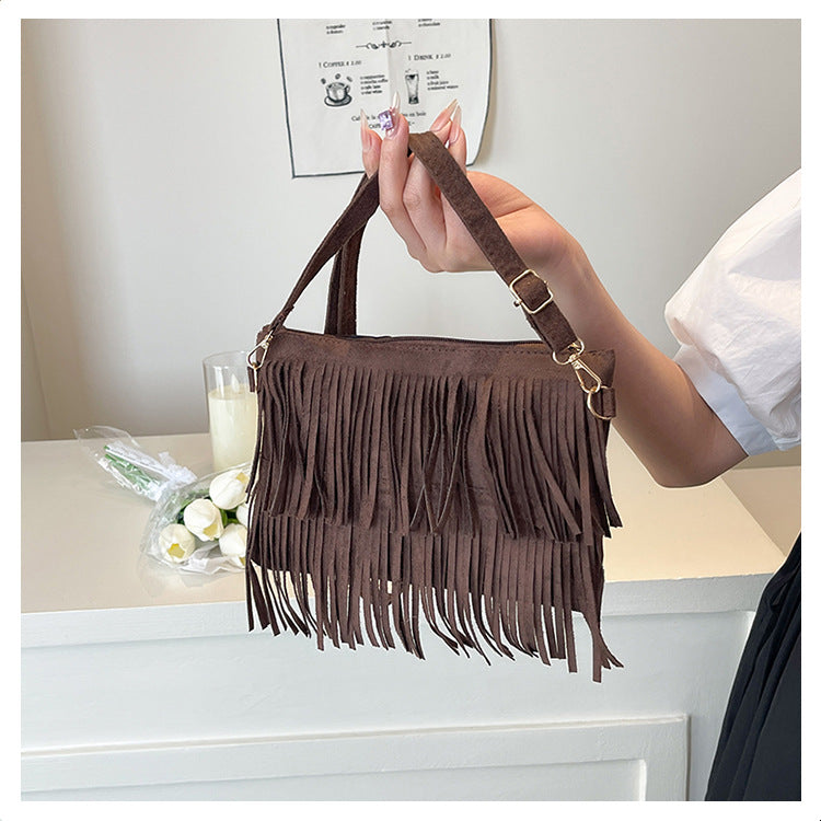 WoStylish Fringe Crossbody Bag Stornfield