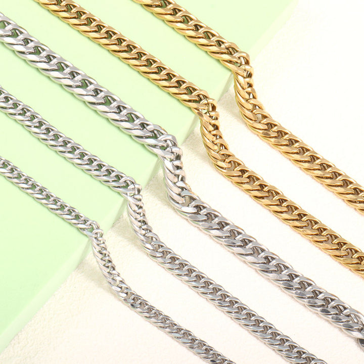 Bold Interwoven Chain Bracelet Stornfield