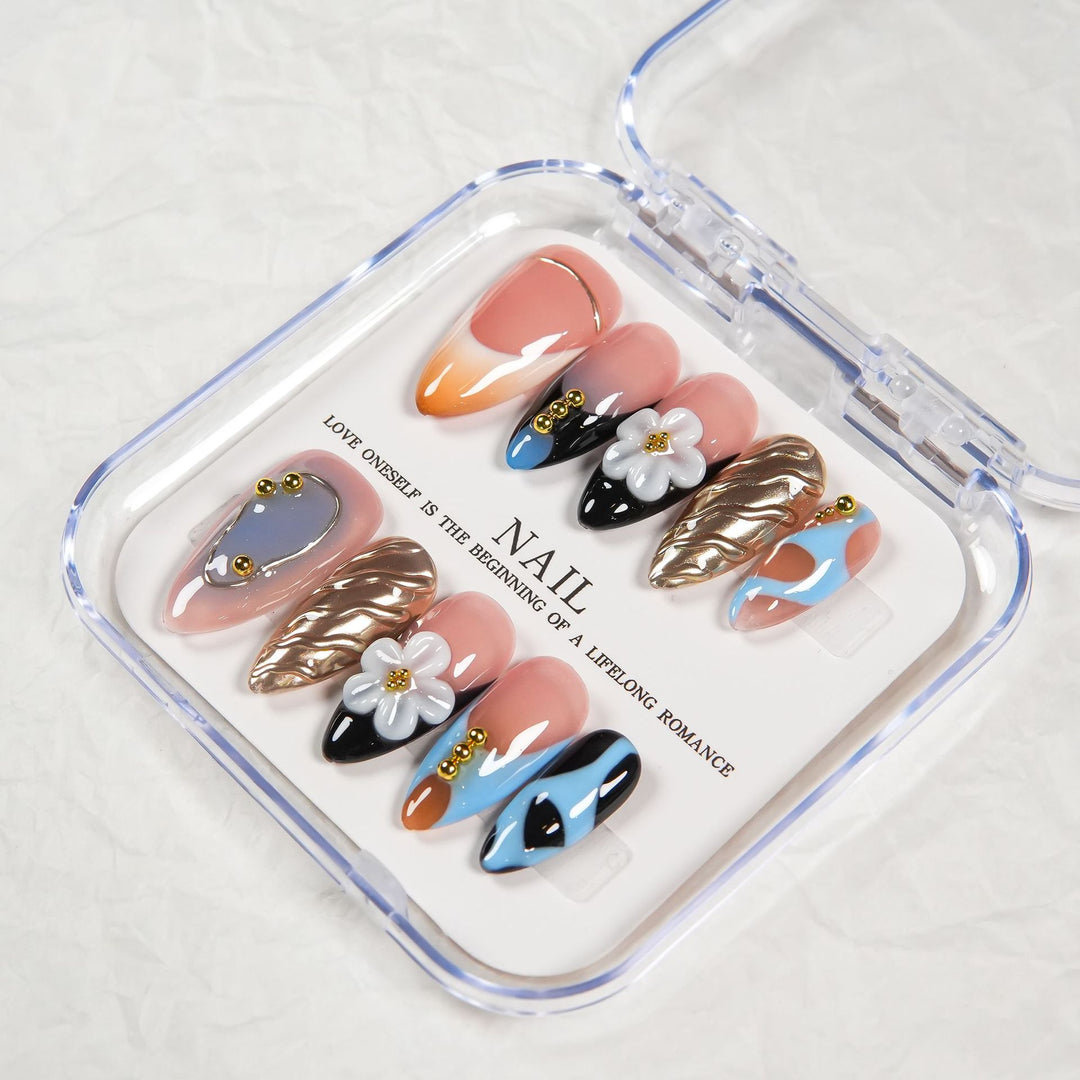 Artistic Glam Nail Set