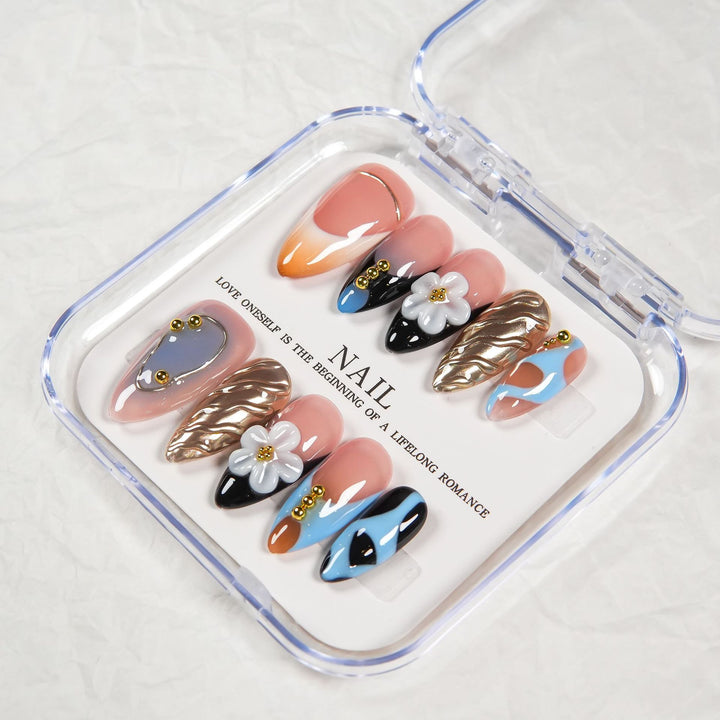 Artistic Glam Nail Set