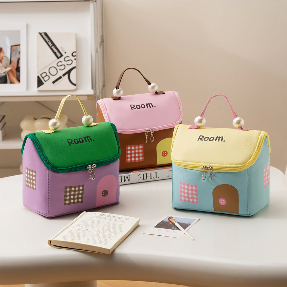 Kids Playful House-Shaped Lunch Tote Stornfield