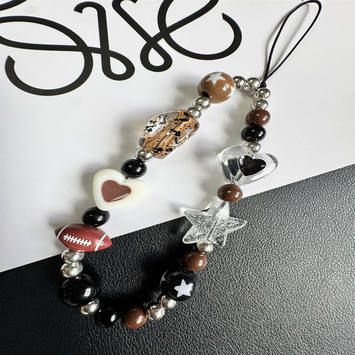 Themed Charm Beaded Phone Lanyard Stornfield