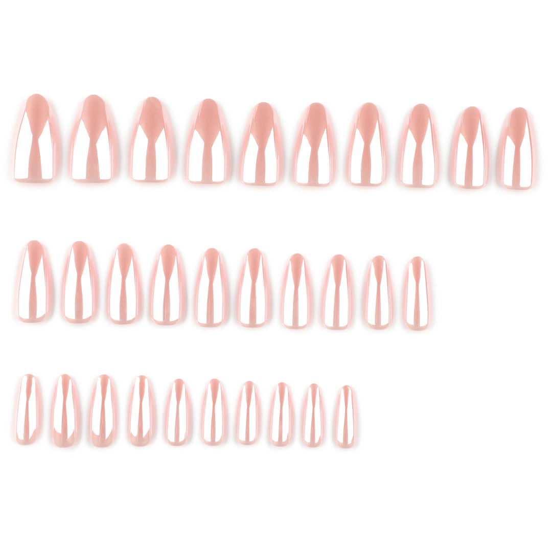 High-gloss stiletto nails Stornfield