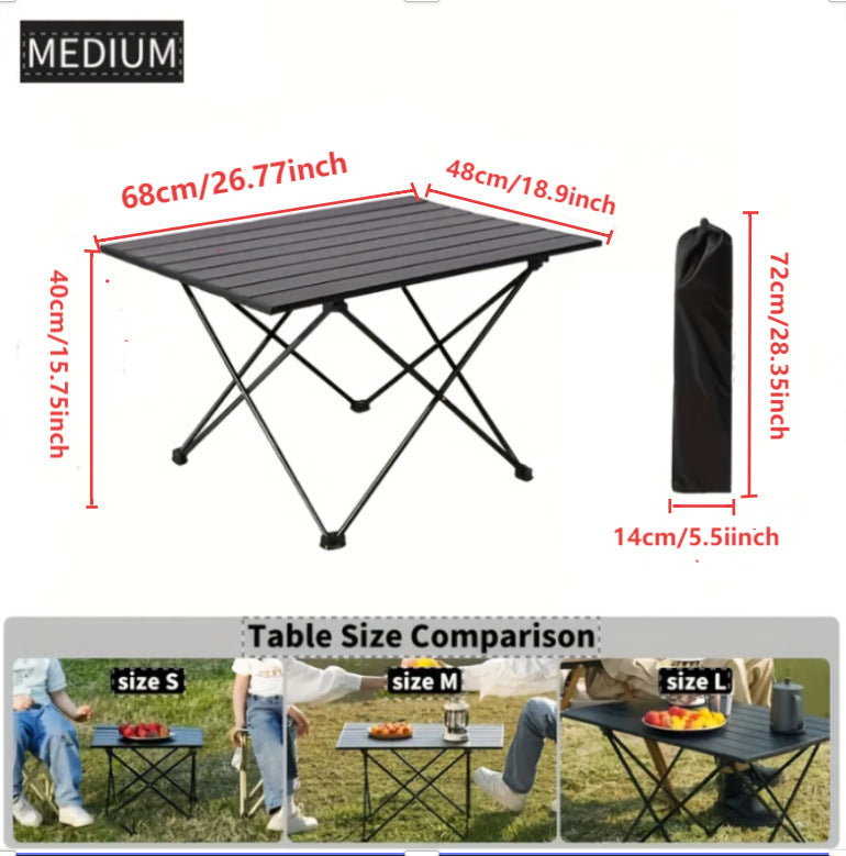 Women Folding Camping Table Stornfield