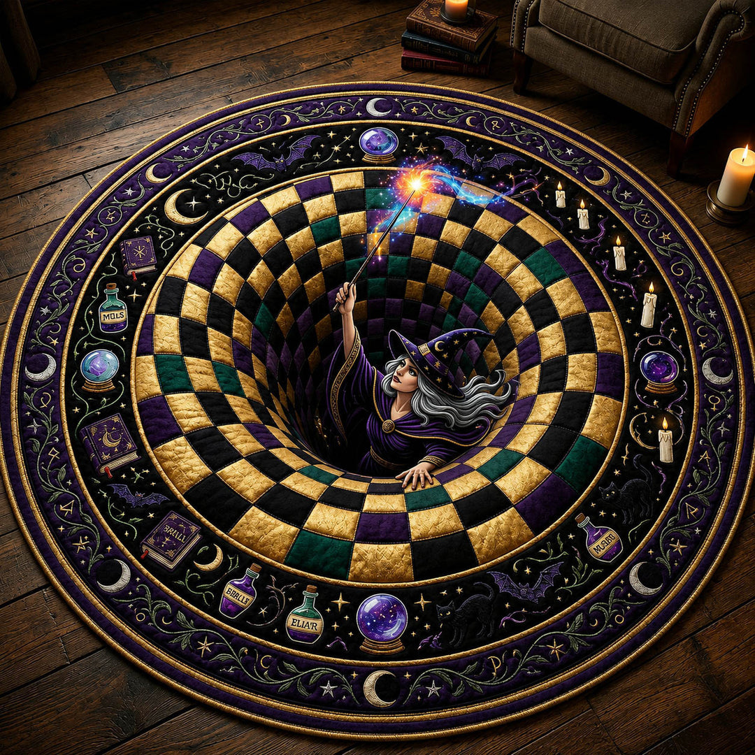 Halloween-Inspired Decorative Area Rug