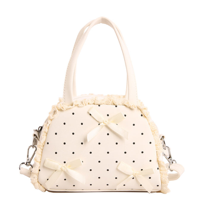 WoCharming Bow-Embellished Everyday Handbag Stornfield