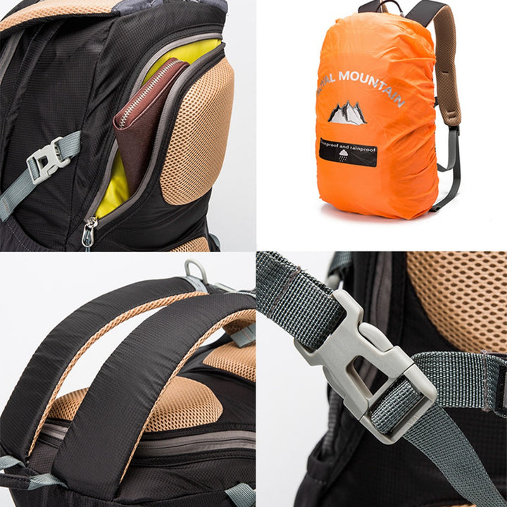 Unisex nan lightweight day hiking backpack with breathable back padding and adjustable chest strap Stornfield