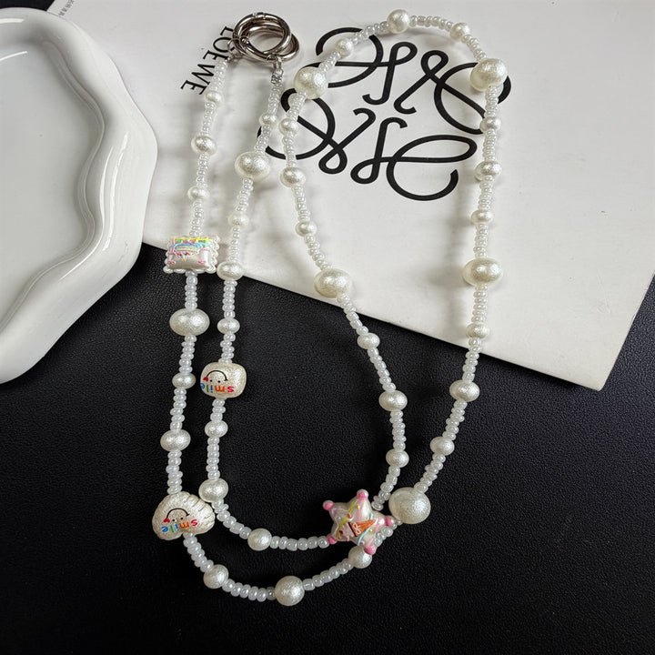 Decorative Pearl Charm Eyewear Chain Stornfield