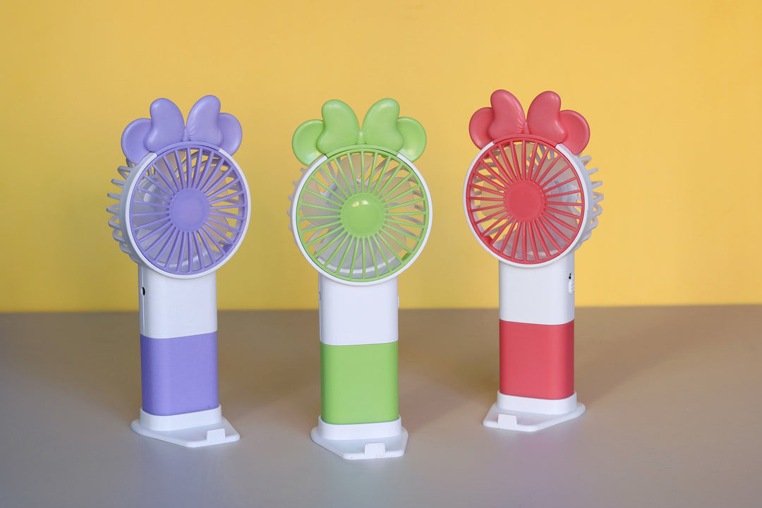 Unisex Portable Mini Hand Fan with Playful Design Stornfield