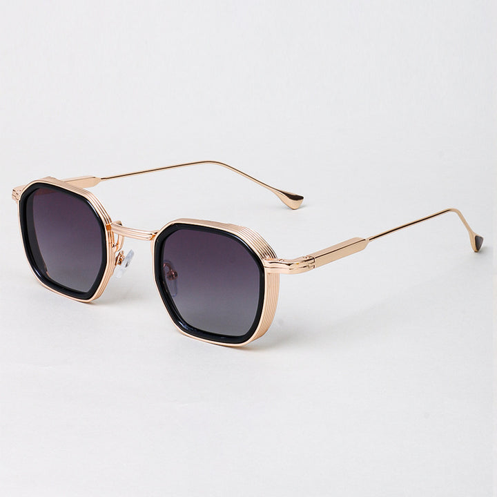 Ladies stylish sunglasses in modern octagonal design with high-quality polarized lenses Stornfield