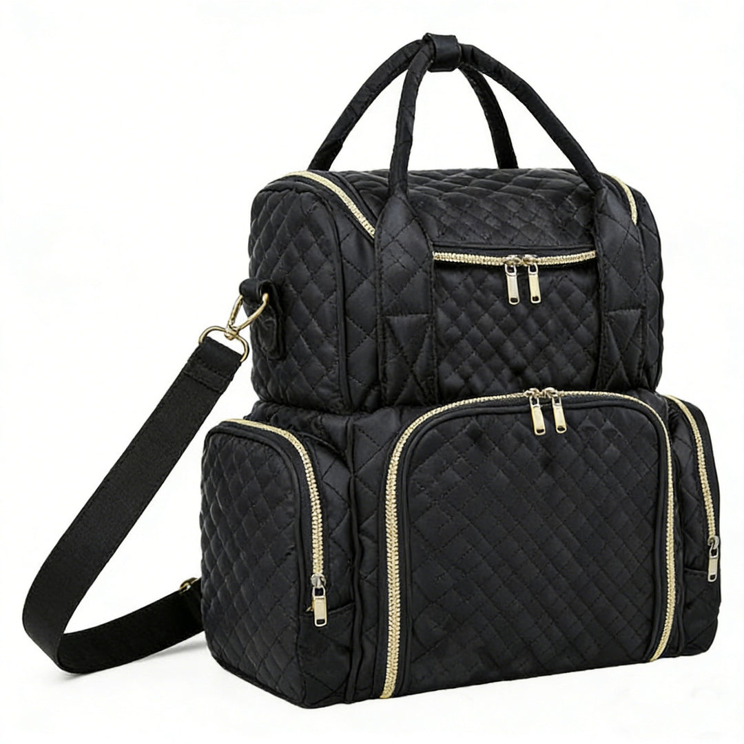 Quilted Multi-Pocket Backpack Stornfield