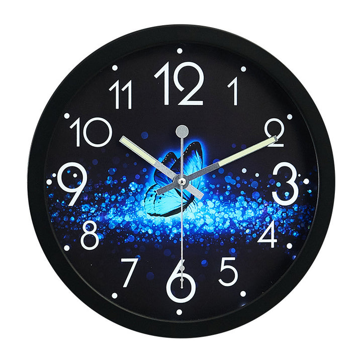 Wall clock with elegant butterfly design Stornfield