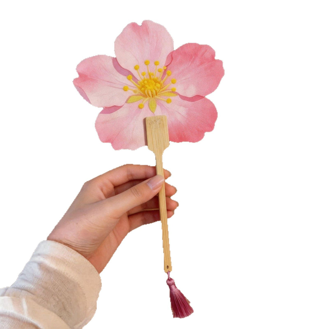 Hand fan with floral motifs Stornfield