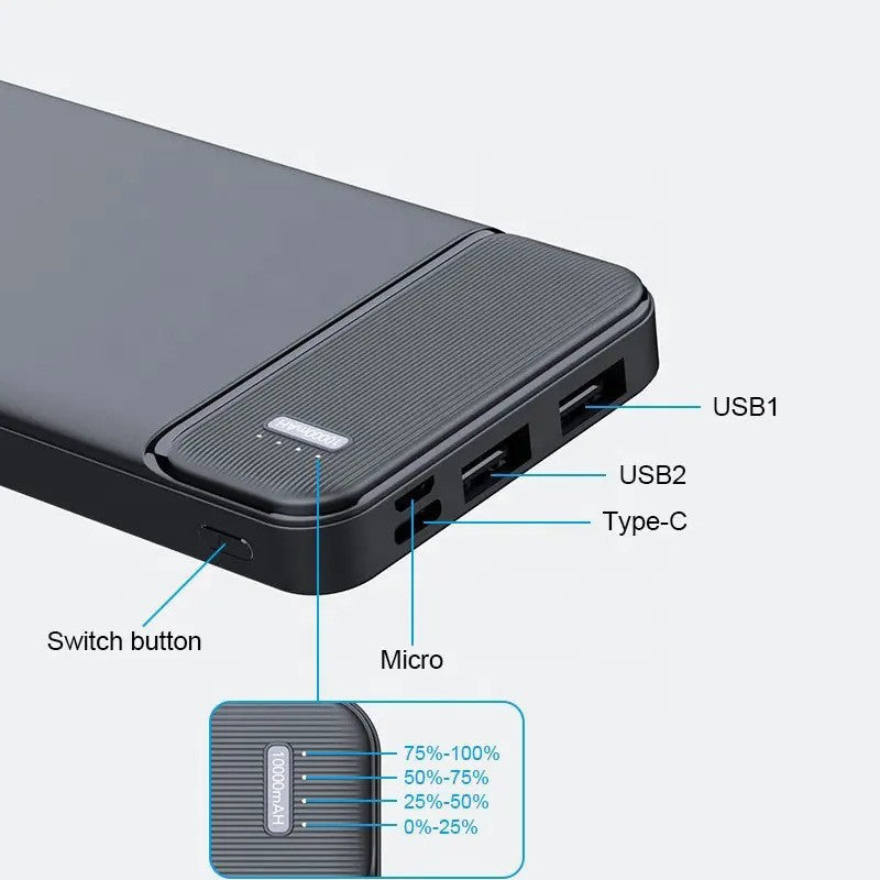 Elegant portable charger with innovative fast charging function Stornfield