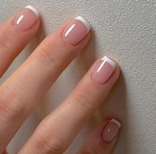Chic French Tip Nail Enhancements Stornfield