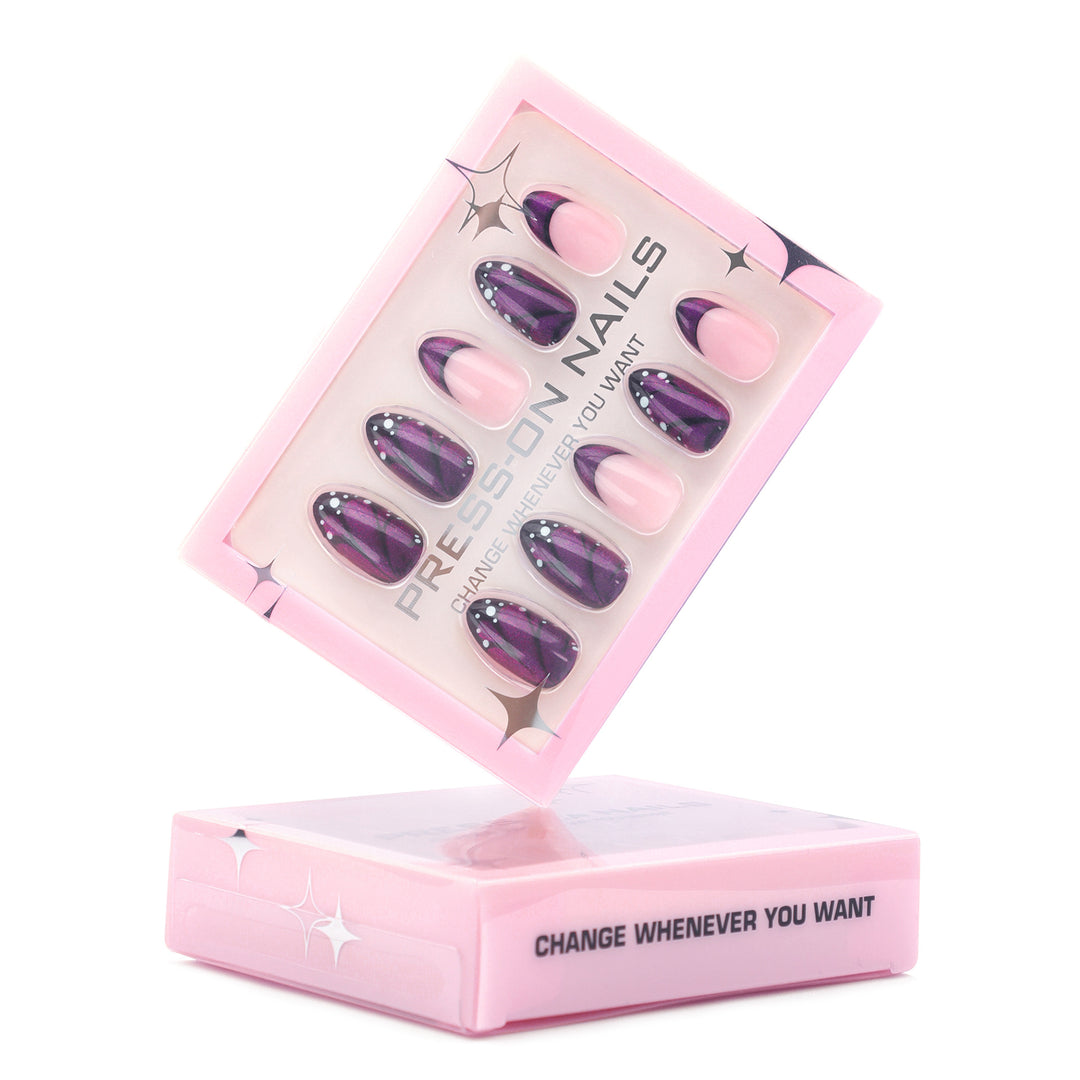 Artificial press-on nails in elegant design Stornfield