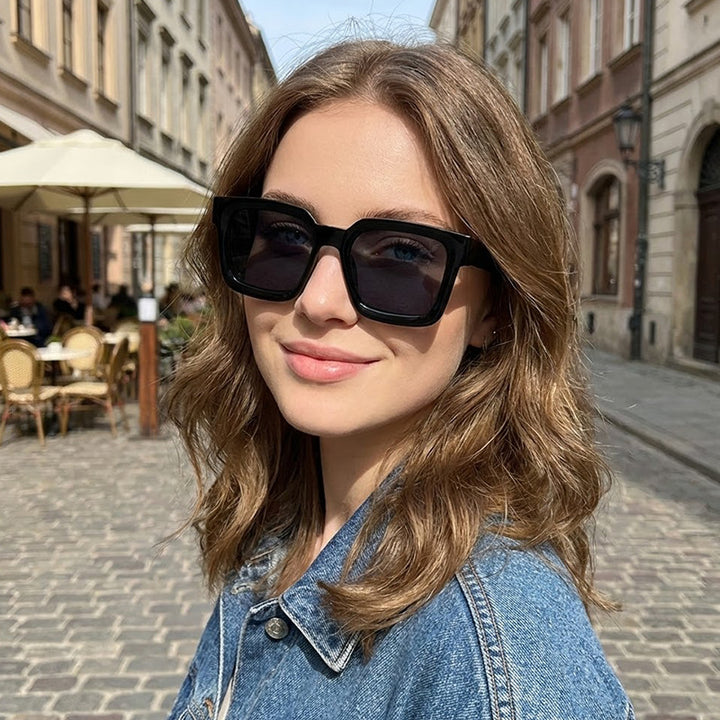 Women Vintage Square Sunglasses Stornfield