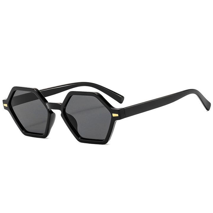 Women's hexagonal sunglasses with fashionable design and UV protection Stornfield
