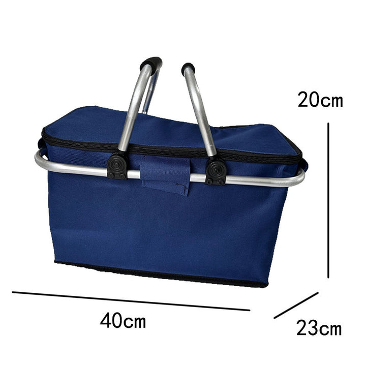 Cooler bag with sturdy aluminum frame and insulating inner lining Stornfield