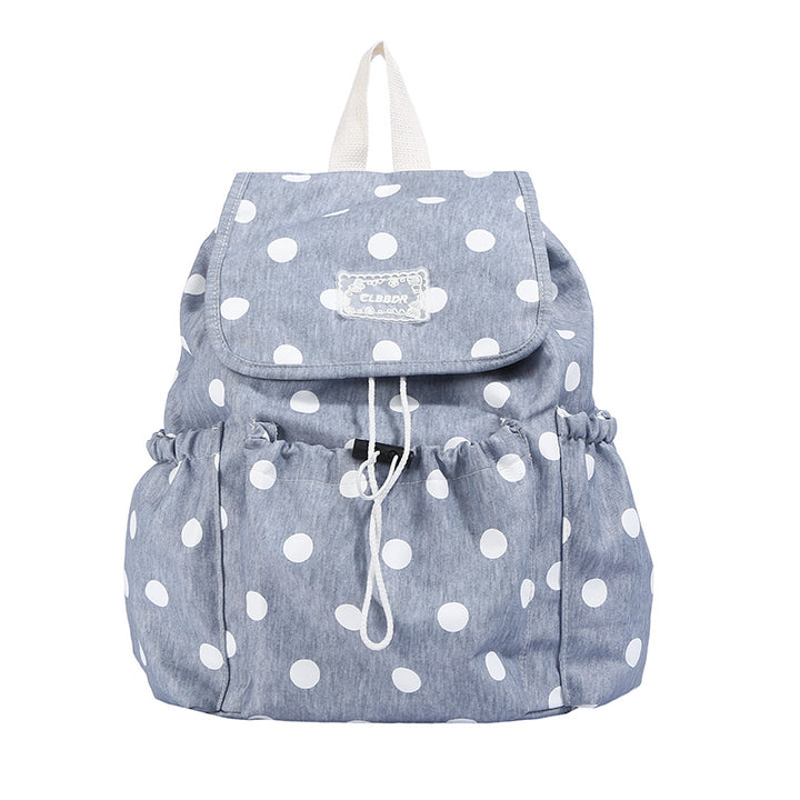 Playful Polka Dot Themed Backpack Stornfield