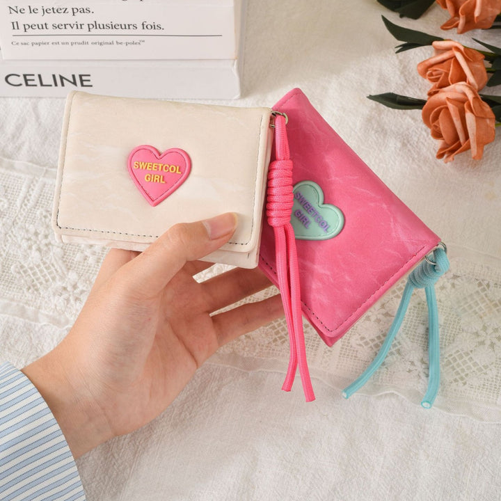 Cute Heart-Embellished Wallet Stornfield