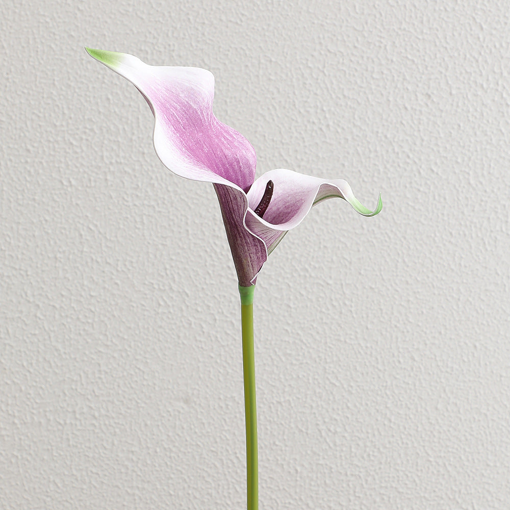 Artificial Calla Blossom Branch with Realistic Details