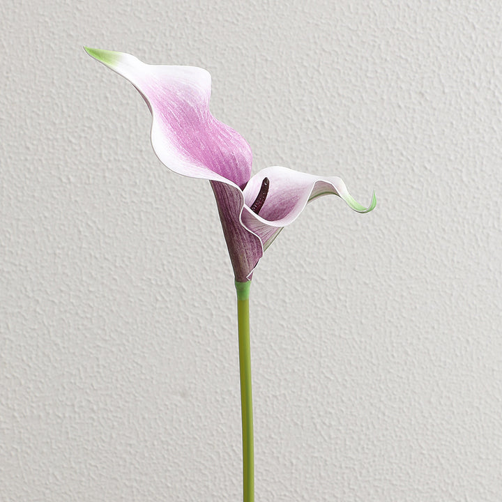 Artificial Calla Blossom Branch with Realistic Details