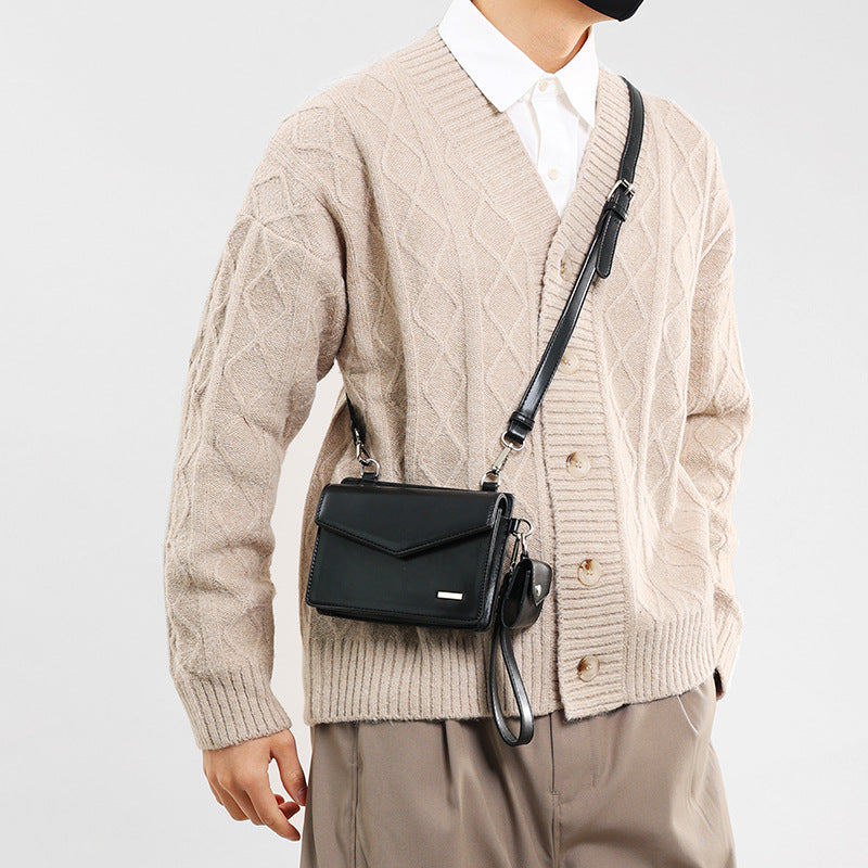Chic Leather Crossbody Wallet