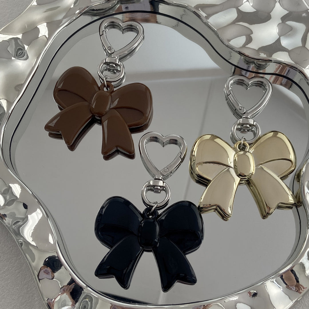 Elegant Bow-Shaped Keychain Stornfield