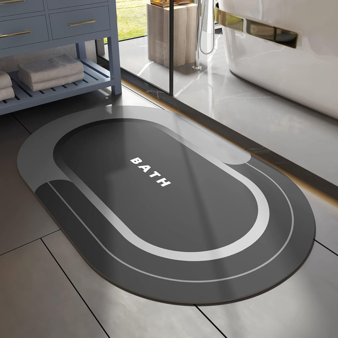 Absorbent Memory Foam Bath Mat Stornfield