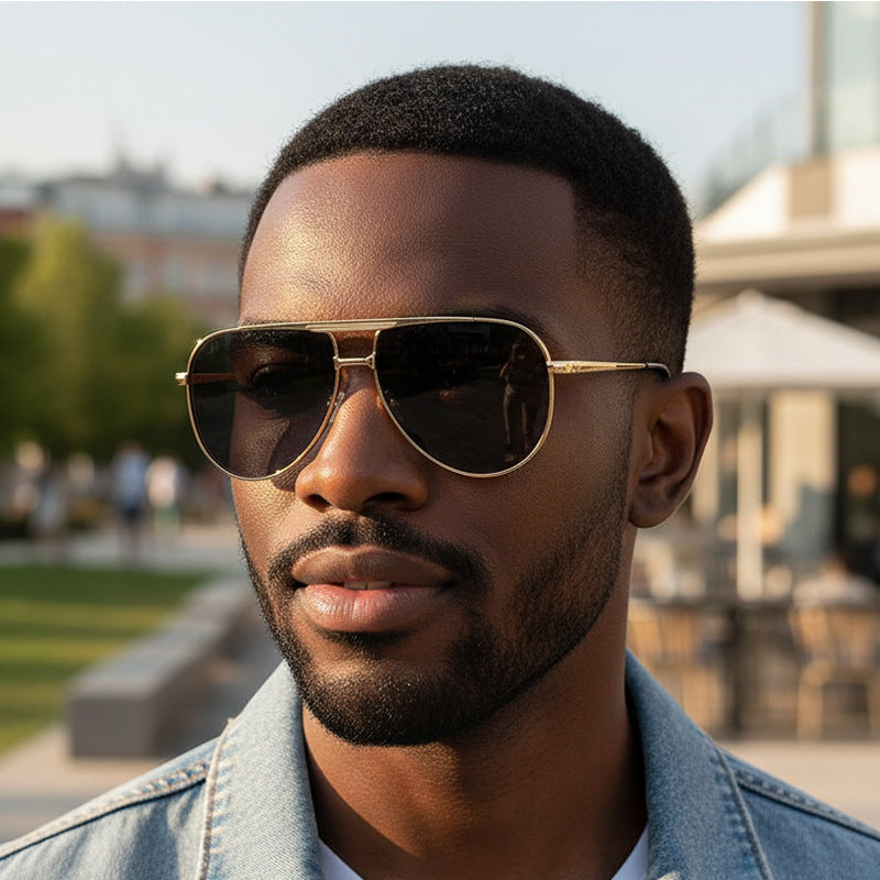 Ladies sunglasses in elegant pilot design Stornfield