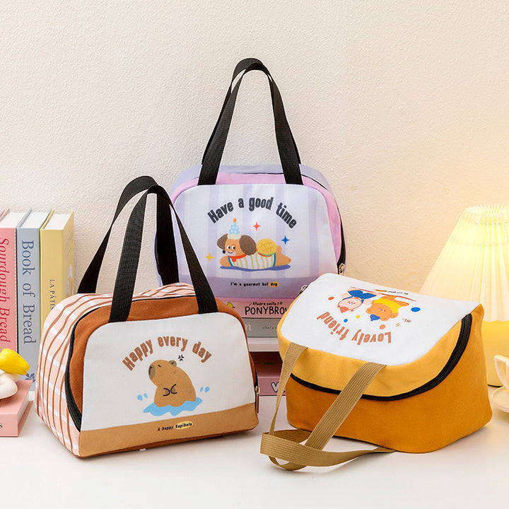 Fun-Themed Insulated Food Carrier