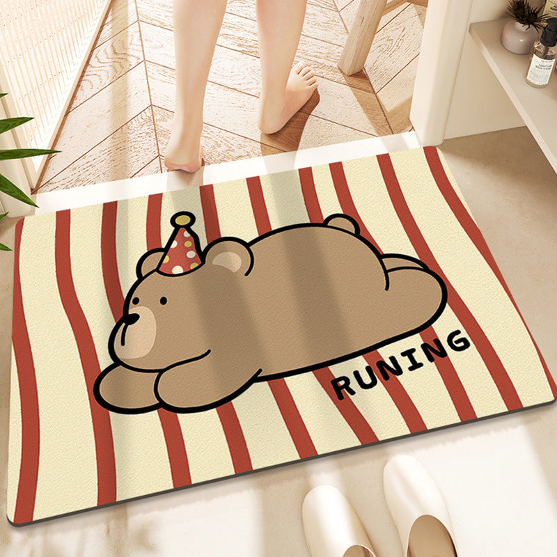 Playful Rabbit-Themed Area Rug