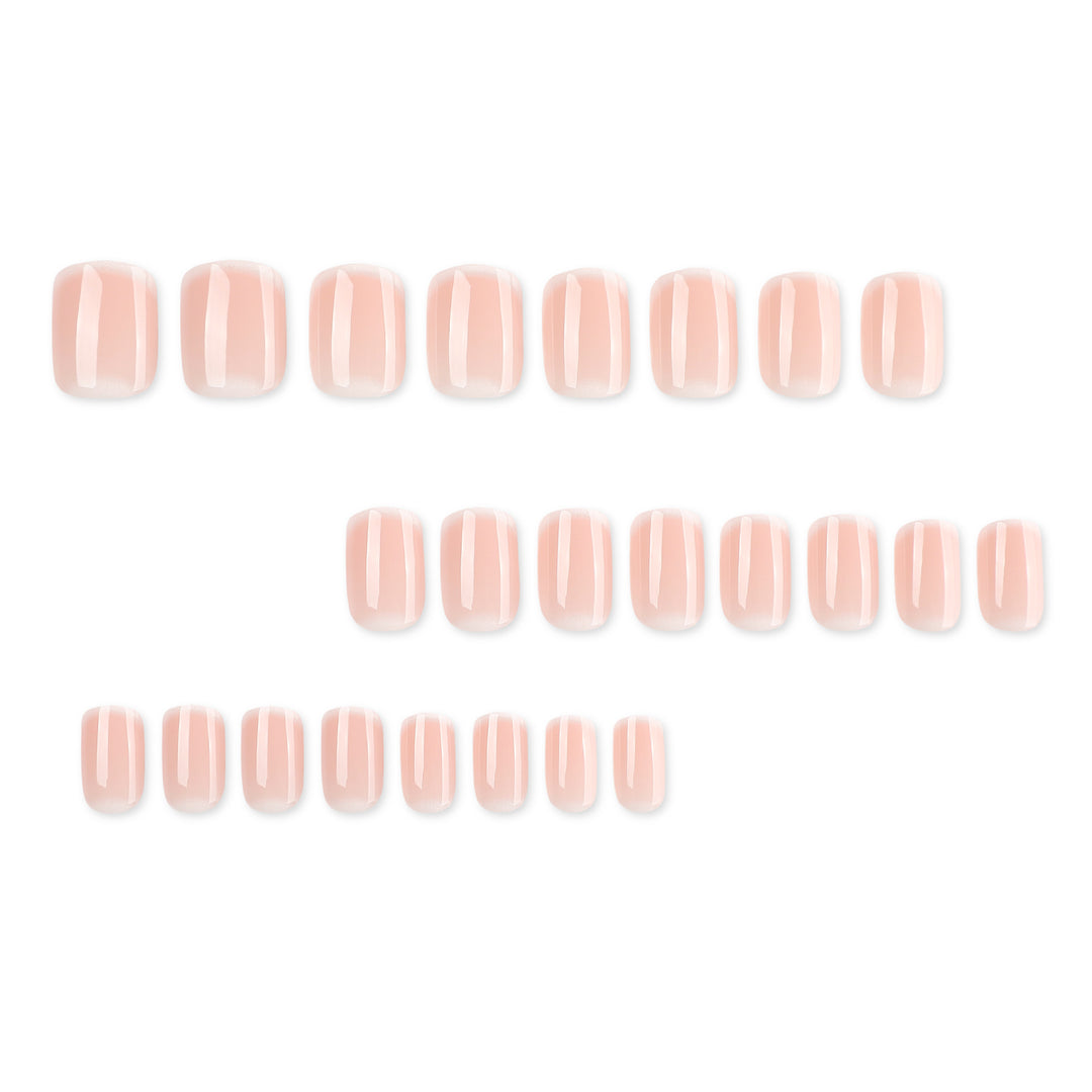 Premium Nail Art in Elegant French-Tip Design Stornfield