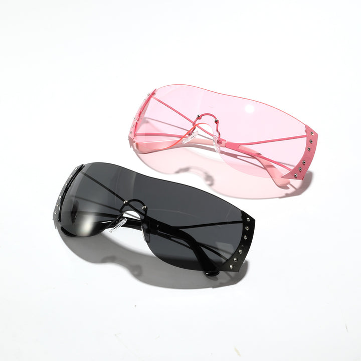 Women futuristic sunglasses with stylish frame and high-grade UV protection Stornfield