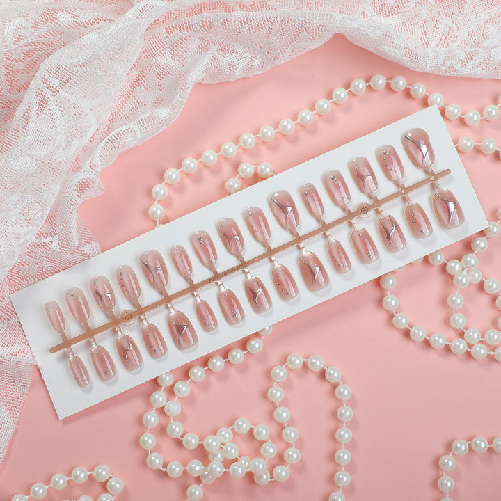 Elegant Press-On Nail Set with Premium Design
