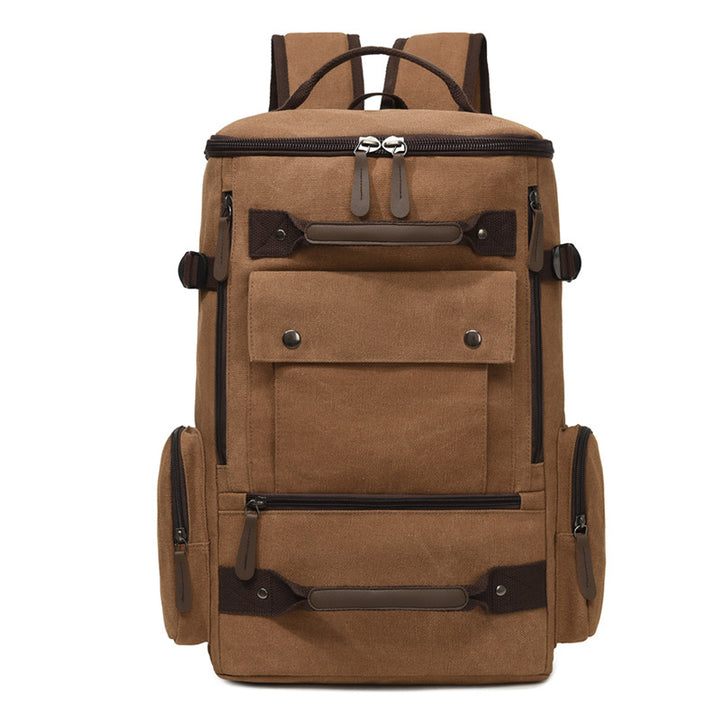 Multi-Functional Canvas Backpack
